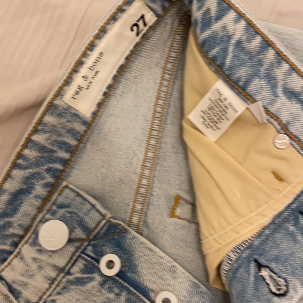 New Rag & Bone Maya High Rise Short - Picture 7 of 7